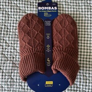 Bombas Brown Gripper Slipper Bootie